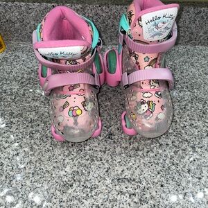 Hello Kitty Pink and Mint Kids Sneakers